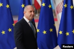 Bulgarian President Rumen Radev (file photo)