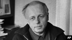 Sakharov in his apartment in the 1970s. After leaving all military research behind, he continued to pursue his interest in pure science, especially gravitation and cosmology, "And I shall be glad if I can manage to make some contribution to these important branches of science.” he said in his Nobel lecture. In fact, amid all of his other accomplishments, Sakharov's work in the field of astrophysics is sometimes overlooked. He is credited with a number of innovative theories that are still being worked on today, and even received one of the ultimate unofficial accolades for a theoretical physicist when a vessel in the popular sci-fi series Star Trek: The Next Generation was named after him.