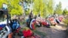 Graves of Russian soldiers killed in Ukraine (file photo)