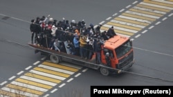 In Photos: Fiery Protests Continue Across Kazakhstan