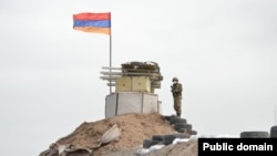 Armenia and Azerbaijan have a border cease-fire agreement in place. (file photo)