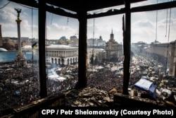 Then-President Viktor Yanukovych signed a deal with opponents that was meant to end the crisis, but then abandoned the Ukrainian president's office on February 22 and fled to Russia. Prosecutors in Kyiv have since filed charges against Yanukovych including high treason, taking deliberate actions that violated Ukraine's sovereignty and territorial integrity, and complicity with Russian authorities.