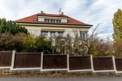 A house on Prague's Turkovska Street where Babrak Karmal was hidden in the 1970s.