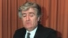 Radovan Karadzic at his headquarters in Pale in January 1993