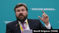 Konstantin Malofeyev, a Kremlin-connected media tycoon who is openly infatuated with Russia's imperialist, Orthodox heritage, has been under Western sanctions since 2014. (file photo)