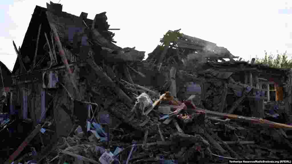 This house in&nbsp;Zaporizhzhya was severely damaged by the Russian strikes. Other Ukrainian cities were also targeted on October 10, including&nbsp;Dnipro, Mykolayiv, and Odesa.