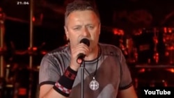 Marko Perkovic Thompson, a controversial Croatian nationalist singer, is banned from performing in a number of countries.