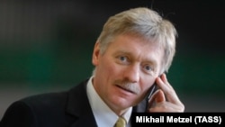 Kremlin spokesman Dmitry Peskov (file photo)