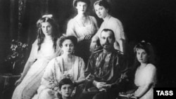 Nicholas, together with his entire family (shown here in 1913), was executed after the 1917 Bolshevik coup. They were canonized as Russian Orthodox saints in 2000.