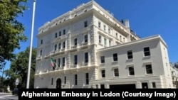 The Afghan Embassy in London "is being closed following the dismissal of its staff by the Taliban." (file photo)