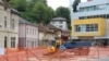 Work began last week on the Hand In Hand fountain and statue on a central square in Srebrenica.