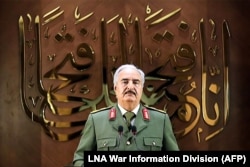 Libyan strongman Khalifa Haftar controls key parts of eastern Libya, including areas that could be used as a port for Russian naval assets.