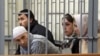 Alleged Shariat Jamaat members on trial in Makhachkala in 2006