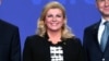 Croatian President Kolinda Grabar-Kitarovic probably wishes she hadn't said anything.