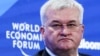 Ukrainian Foreign Minister Andriy Sybiha‎ takes part in the panel discussion at the World Economic Forum (WEF) meeting in Davos, Switzerland.