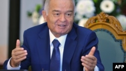 The late Uzbek President Islam Karimov