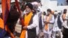 Sikh Afghans perform a religious celebration in the eastern province of Nangarhar. 