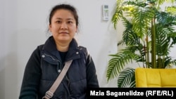 Li Yuan, a representative of a Chinese assistive fertility company in Georgia