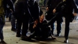 Georgian Police Kick And Slap Protesters In Tbilisi