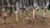 The Polish military cemetery at Mednoye 