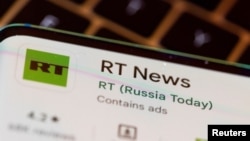 U.S. Secretary of State Antony Blinken said the United States has gathered new evidence that exposes cooperation between RT and four other subsidiaries of the Rossia Segodnya media group.