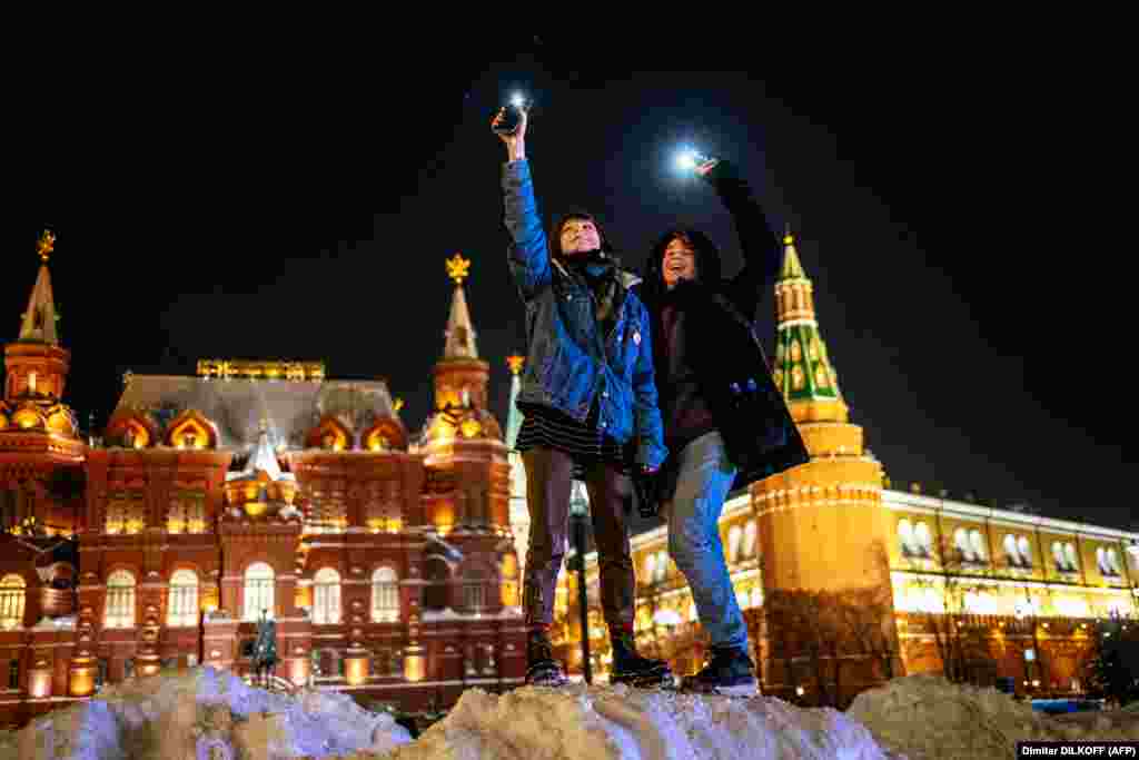 Near Red Square in Moscow