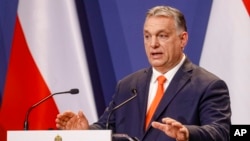 Hungarian Prime Minister Viktor Orban (file photo)