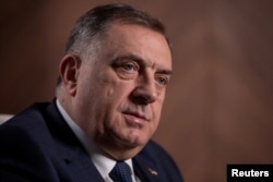 Bosnian Serb leader Milorad Dodik (file photo)