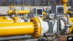 Russian gas flows to Moldova have been halted after a supply contract with Ukraine came to an end. (file photo)