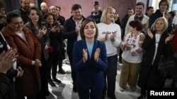 EU leaders are set to praise Moldova's "successful" presidential election, won by pro-Western incumbent Maia Sandu on November 3.