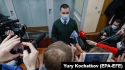 Aleksei Navalny's attorney Vyacheslav Gimadi told reporters that the March 22 ruling will be appealed. (file photo)