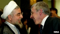 Jack Straw (right) describes Hassan Rohani (left) as a "realist."