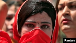 In Pakistan, transgender people are known officially as "third-gender" citizens. (file photo)