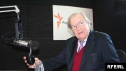 Denis Corboy, who is also the director of the Caucasus Policy Institute of the London King's College, at RFE/RL's bureau in Tbilisi