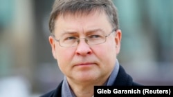 Latvian EU veteran Valdis Dombrovskis is one of the front-runners for the job. (file photo)