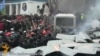 Clashes Erupt At Kyiv Rally