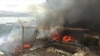 Body Found After Massive Fire In Rostov-On-Don