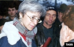 Assassinated Russian journalist Anna Politkovskaya in 2001.