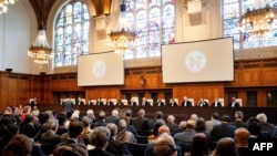 The International Court of Justice did not say when the next hearings in the rival cases would take place. A ruling on the merits of the lawsuits is expected to take years. (file photo)