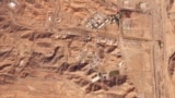 A satellite image shows the Parchin military complex near Tehran. 