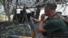 Dmytro, a member of the 15th Brigade of the Ukrainian National Guard, discards a spent shell casing after firing onto Russian positions near Pokrovsk on September 5. The city&nbsp;is a key logistical hub for the Ukrainian military,<br />
<br />
The Russian Defense Ministry reported on September 8 that its forces had captured the town of Novohrodivka, some 12 kilometers from Pokrovsk.<br />
<br />
<br />
&nbsp;