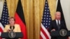 U.S. President Joe Biden and German Chancellor Angela Merkel attend a joint news conference at the White House