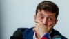 Ukrainian President Volodymyr Zelenskiy won in an April landslide. 