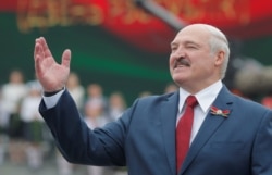 Belarusian President Alyaksandr Lukashenka (file photo)