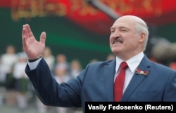 Belarusian strongman Alyaksandr Lukashenka (file photo)