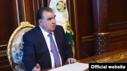 Rights groups say Tajik President Emomali Rahmon, has used the levers of power to sideline opponents, independent journalists and suppress dissent. (file photo)