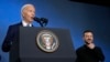 U.S. President Joe Biden and his Ukrainian counterpart, Volodymyr Zelenskiy, attend a Ukraine Compact event on the sidelines of the NATO Summit in Washington on July 11. 