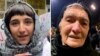 Georgia - Tbilisi - a student and a retired teacher joined protests over plans to delay Georgia's EU accession talks - screen grab