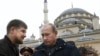 Vladimir Putin's (right) strategy for bringing security to the North Caucasus has left the Kremlin reliant on Chechnya's Ramzan Kadyrov.