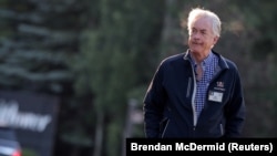 William Burns attends a media conference in Sun Valley, Idaho, in July 2019.